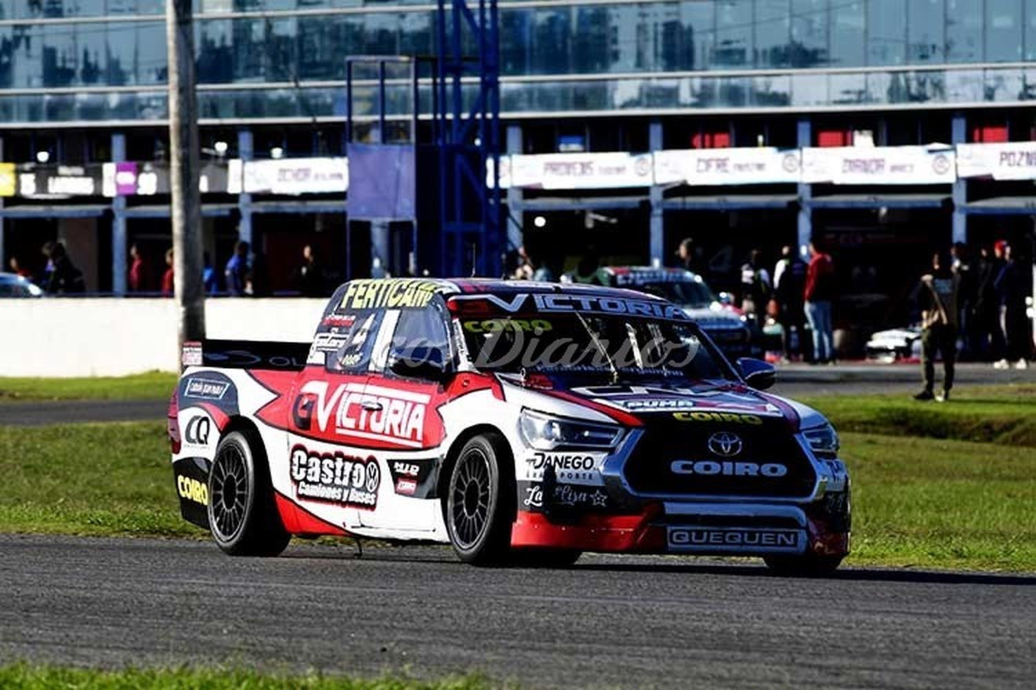 Marcos Castro se llevó la fecha de TC Pista Pick Up