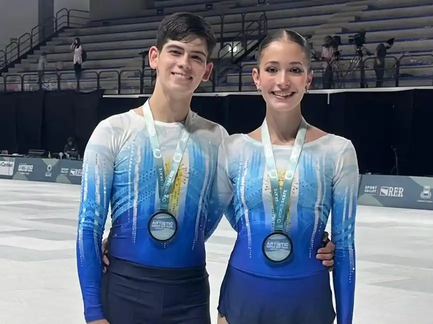 Tercer puesto en duplas en la Copa del Mundo Cesena, Italia 2026