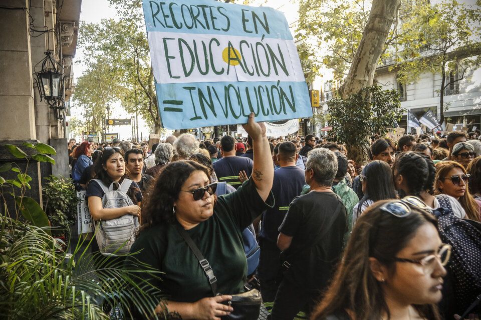 Los universitarios se han convertido en uno de los principales bastiones opositores a Javier Mlei.