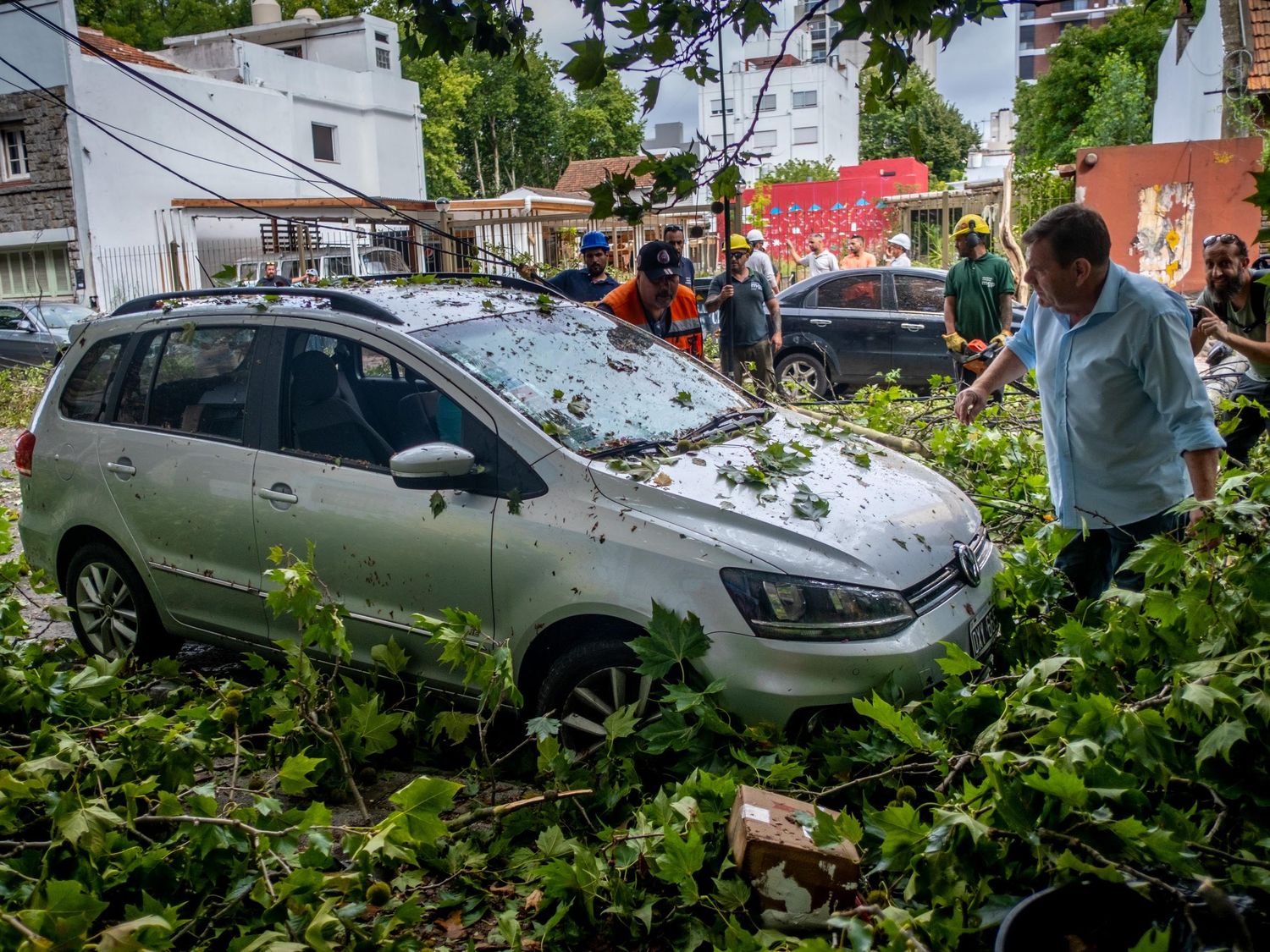 El Municipio trabaja intensamente para reestablecer el orden tras el temporal