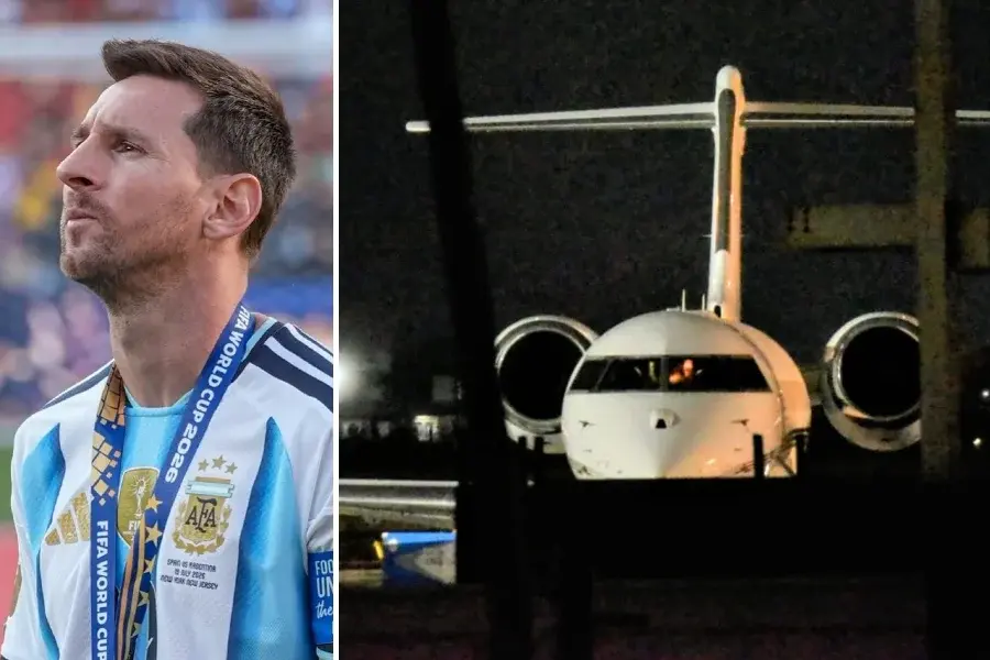 Lionel Messi regresó a Estados Unidos junto a su familia tras despedir a su padre