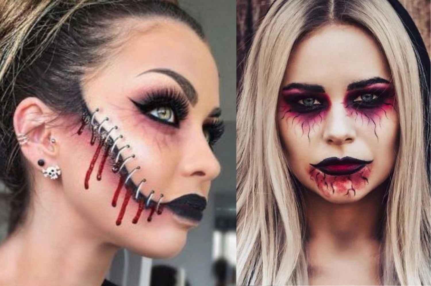 Noche de Halloween: paso a paso de cómo recrear cinco increíbles maquillajes