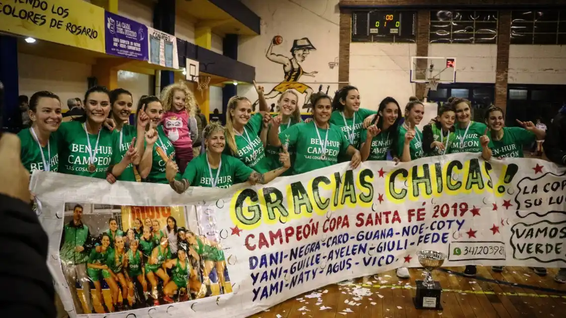 Copa Santa Fe de Básquet Femenino: Ben Hur se consagró campeón