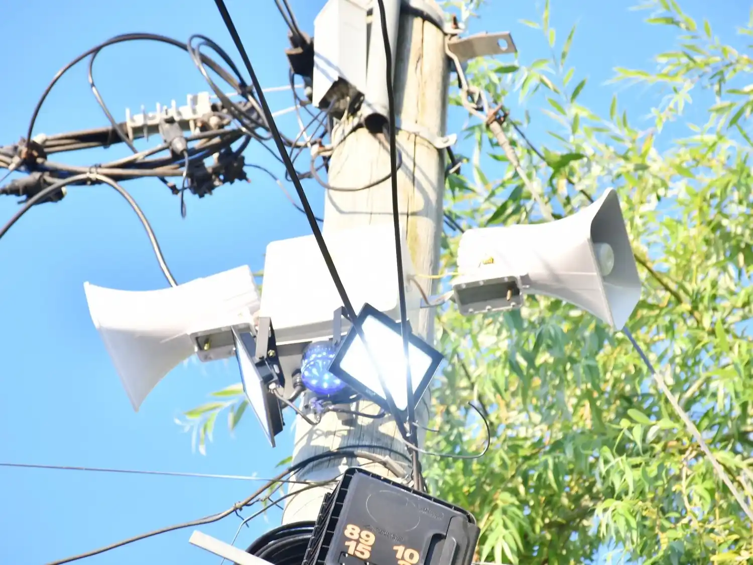 La municipalidad inauguró sistema de cámaras y alarmas vecinales