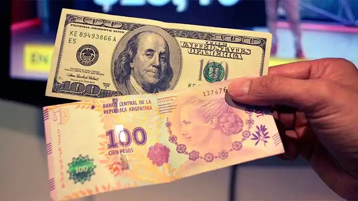 En el inicio de la semana, el dólar bajó 11 centavos