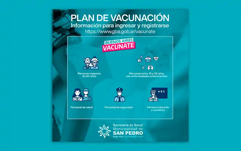 Registrate para recibir la vacuna contra el Covid-19