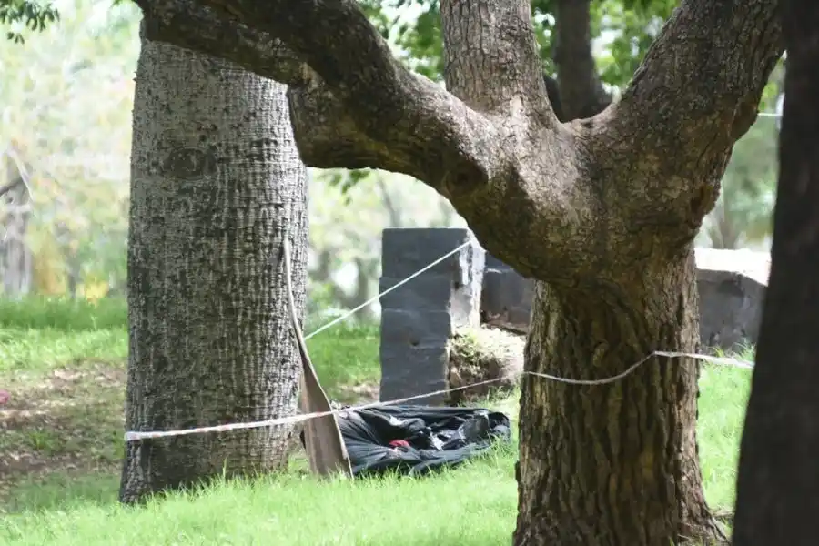Encontraron un cadáver desmembrado en una plaza de Santa Fe