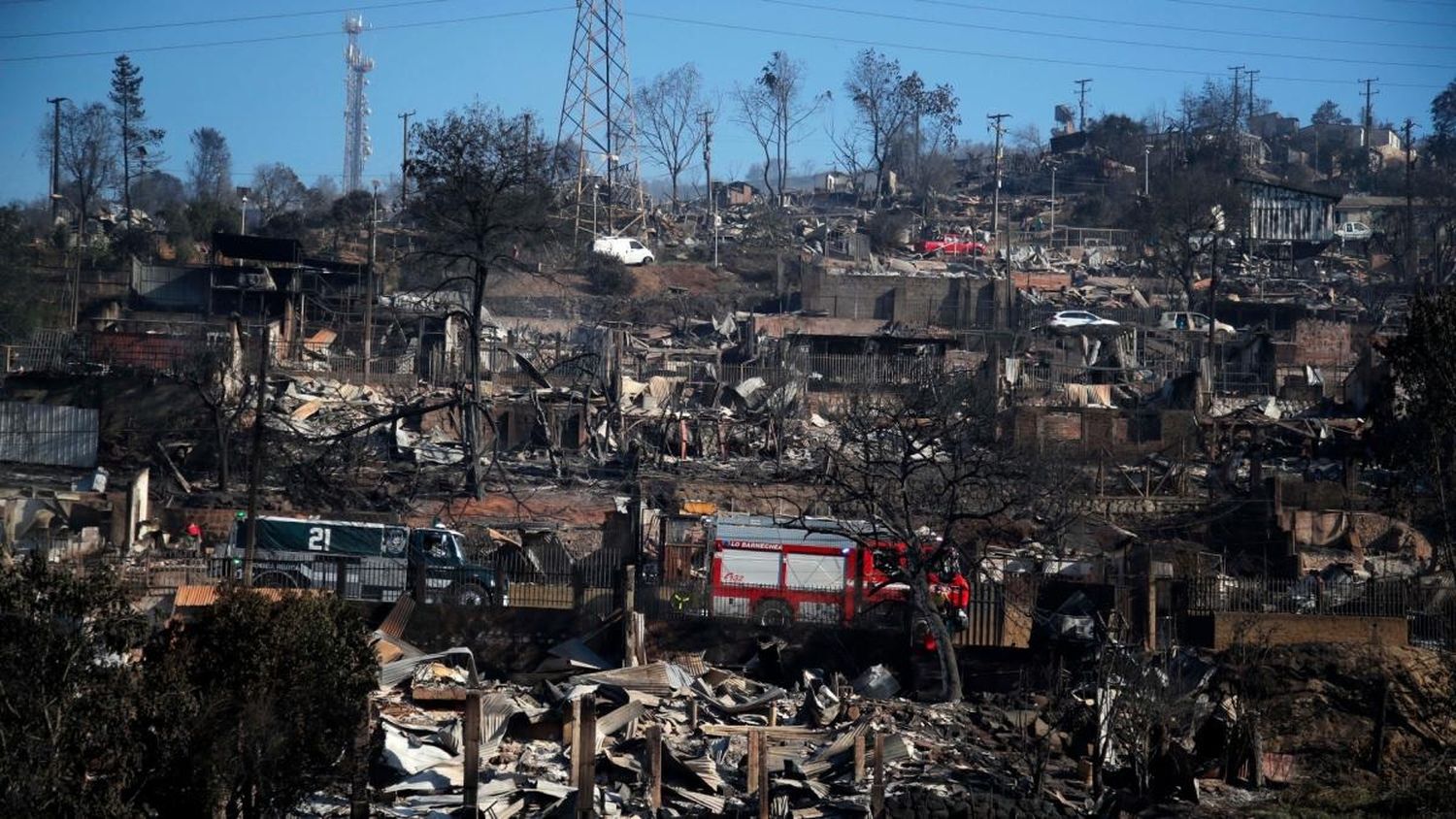 Chile: ya son 161 los detenidos en el marco de los incendios forestales