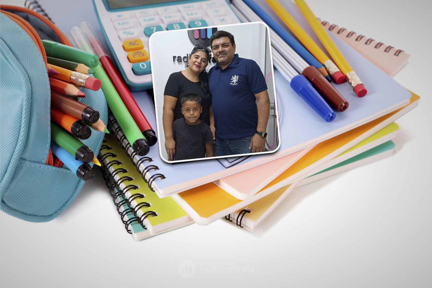 Gran colecta de útiles escolares 2026 del Merendero Botoncitos de Colores | Carla Rodríguez, José Basualdo y niños del Asentamiento Barrio Italia