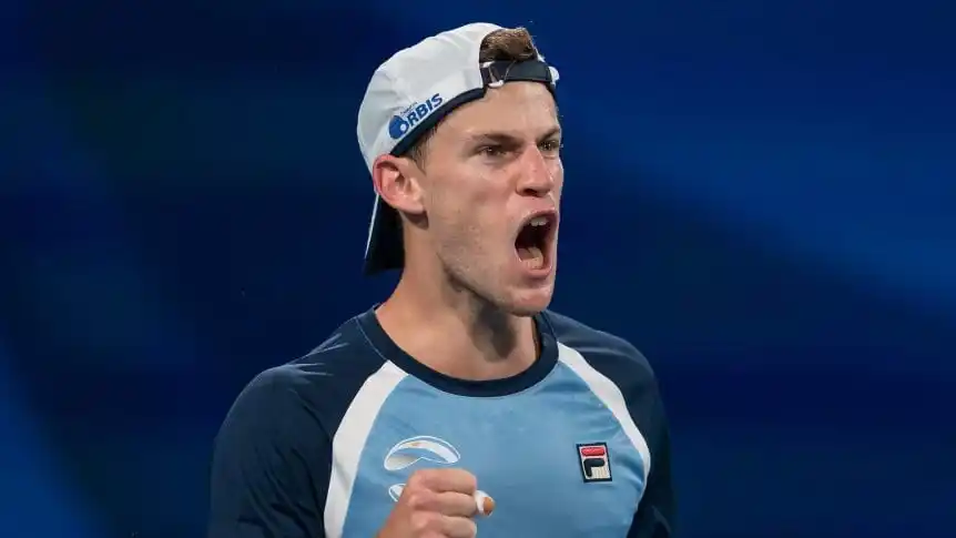 El Peque Schwartzman venció a Coric y Argentina está en cuartos