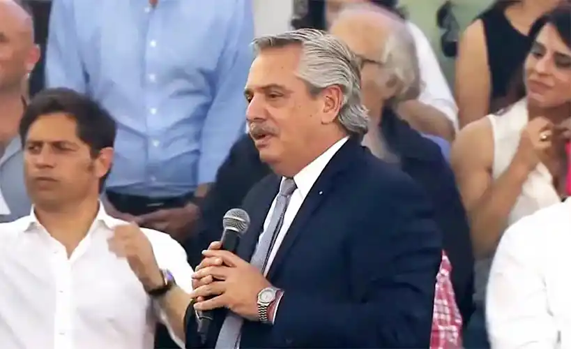 Acto de campaña a 11 años del fallecimiento de Néstor Kirchner