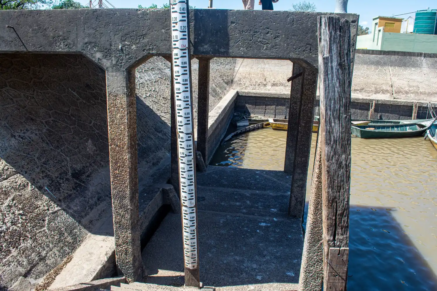 La bajante del Paraná en Victoria pone en riesgo el suministro de agua potable