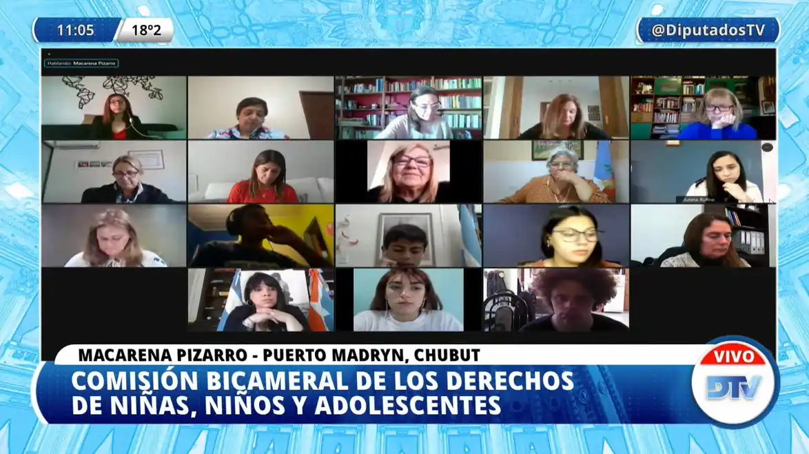 En vivo: Diputados analiza la situación de los adolescentes en pandemia