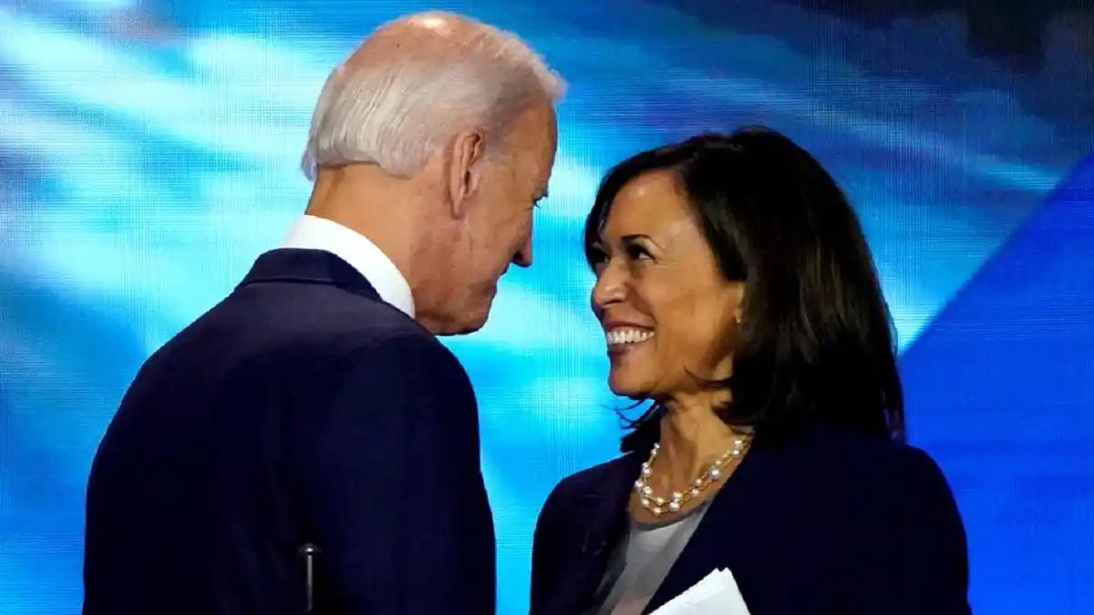 Kamala Harris dice que está lista para suplantar a Joe Biden