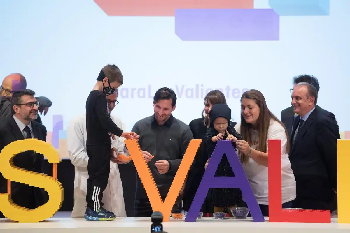 Messi donó 100 mil euros al Garrahan para la investigación del cáncer infantil