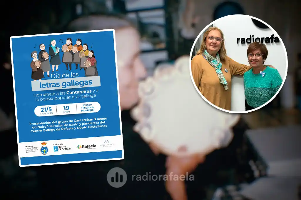 “Las cantareiras fueron cronistas de la vida gallega”: homenaje en Rafaela por el Día de las Letras Gallegas