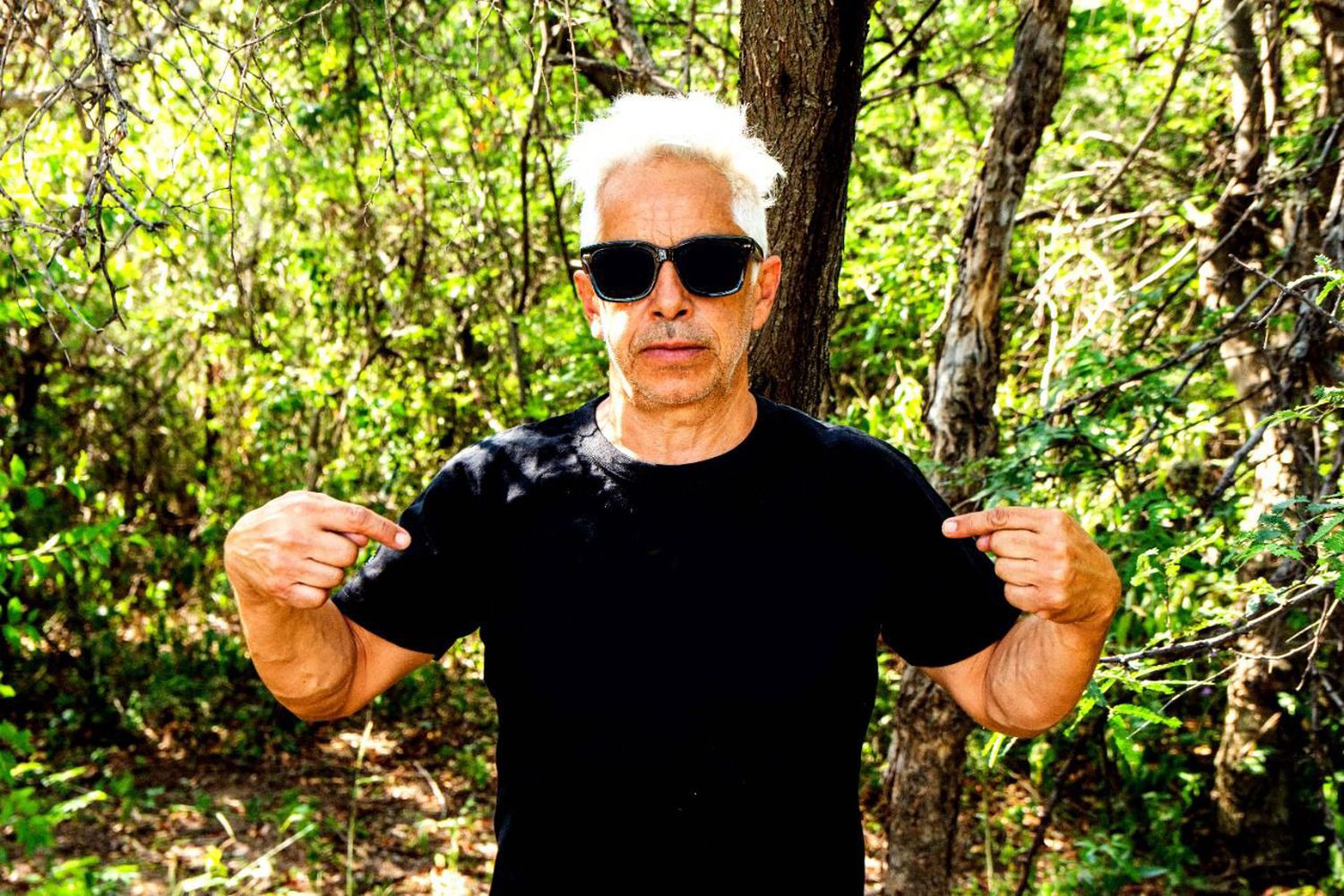 Micky Rodríguez. Fundador y ex bajista de Los Piojos.