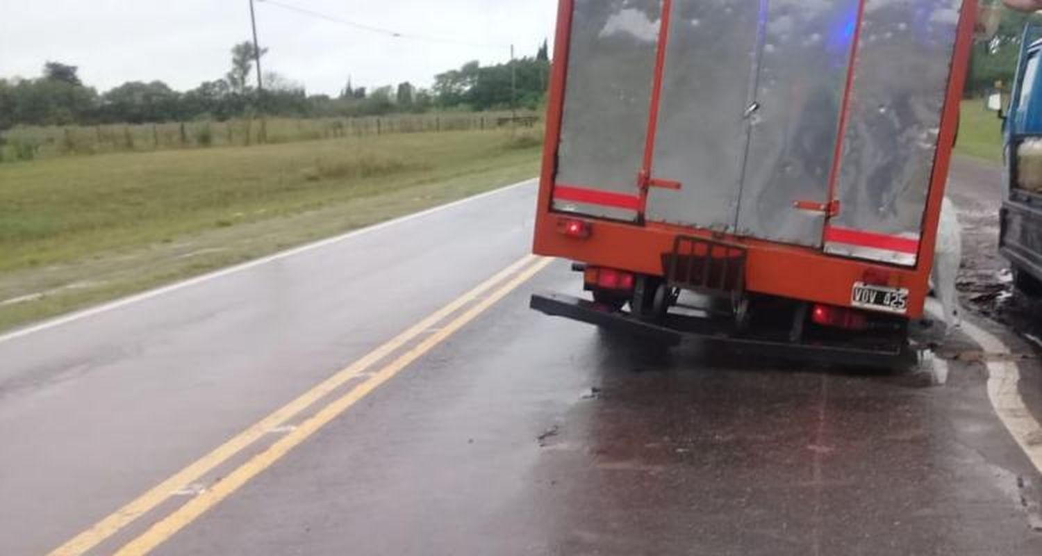 Camión perdió rueda trasera en ruta 1001 y ocasionó demoras