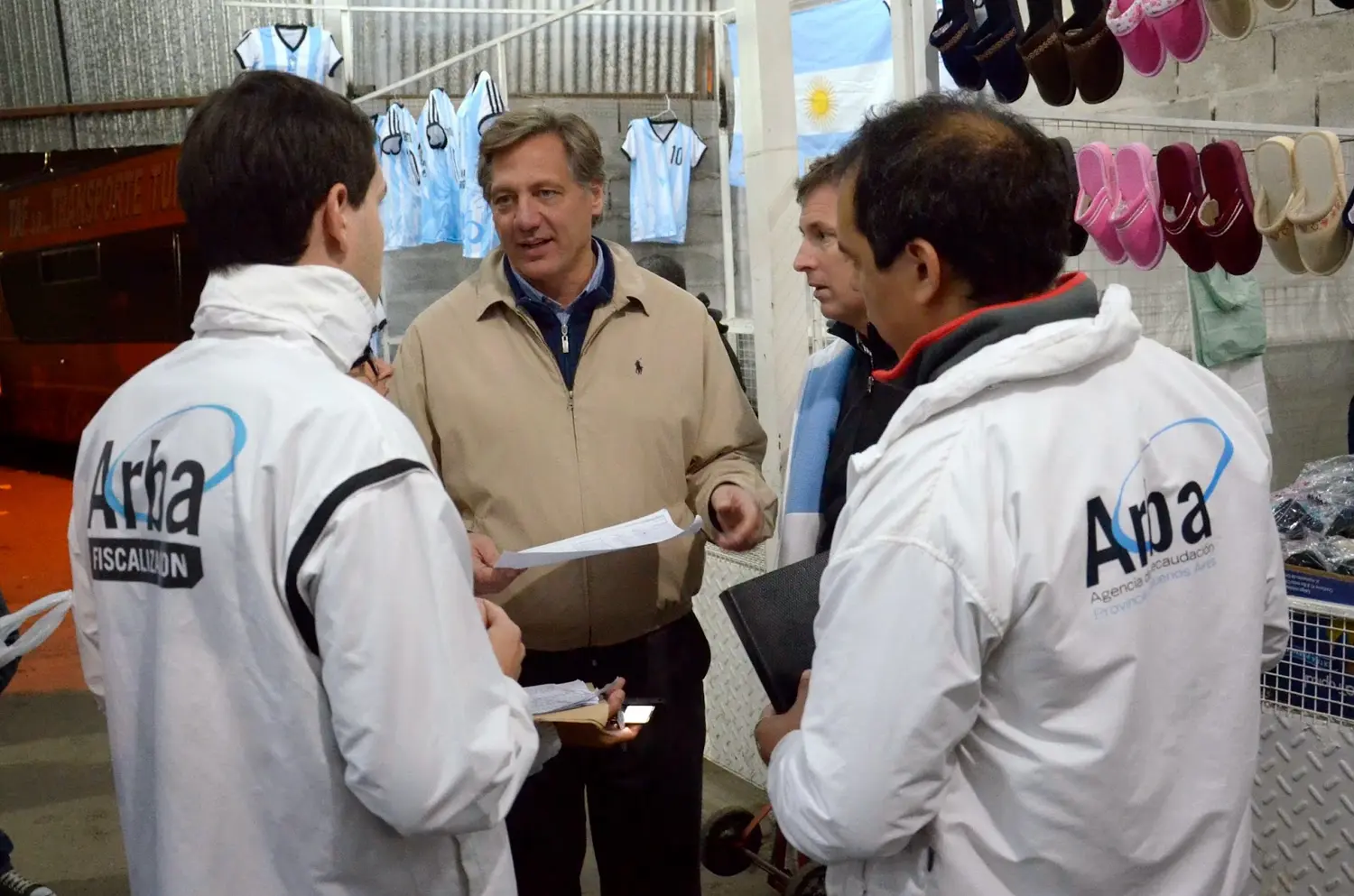 La Salada: Arba inaugura oficina en el predio para regularizar a feriantes