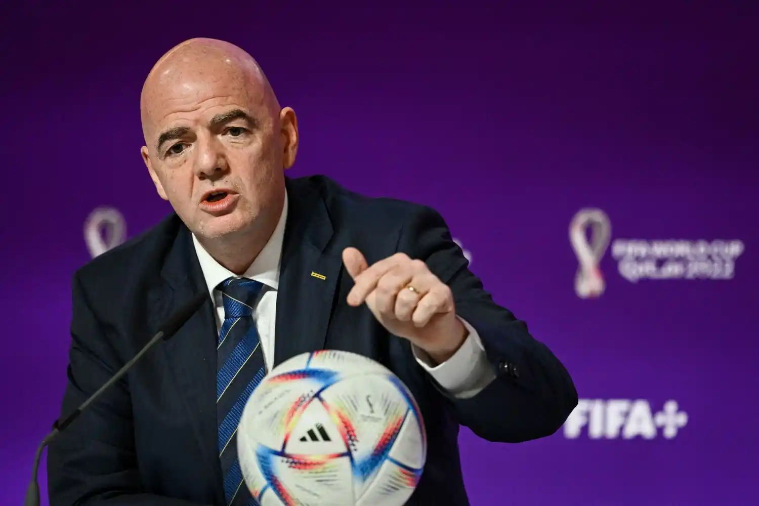 Infantino, el mentor del nuevo torneo.