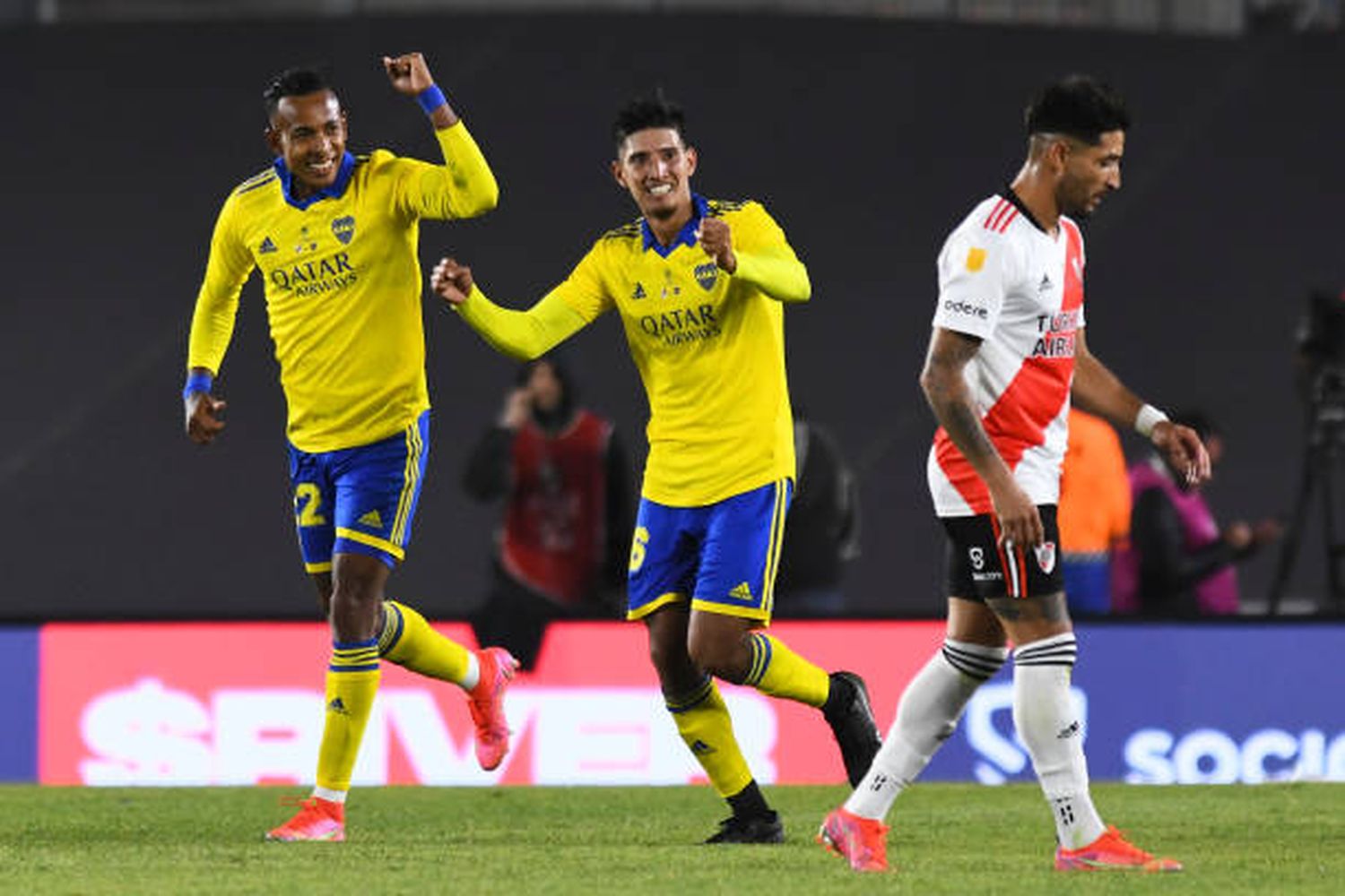 El oportunismo de Villa y el partido perfecto de
Rossi le dieron el triunfo a Boca en el Monumental