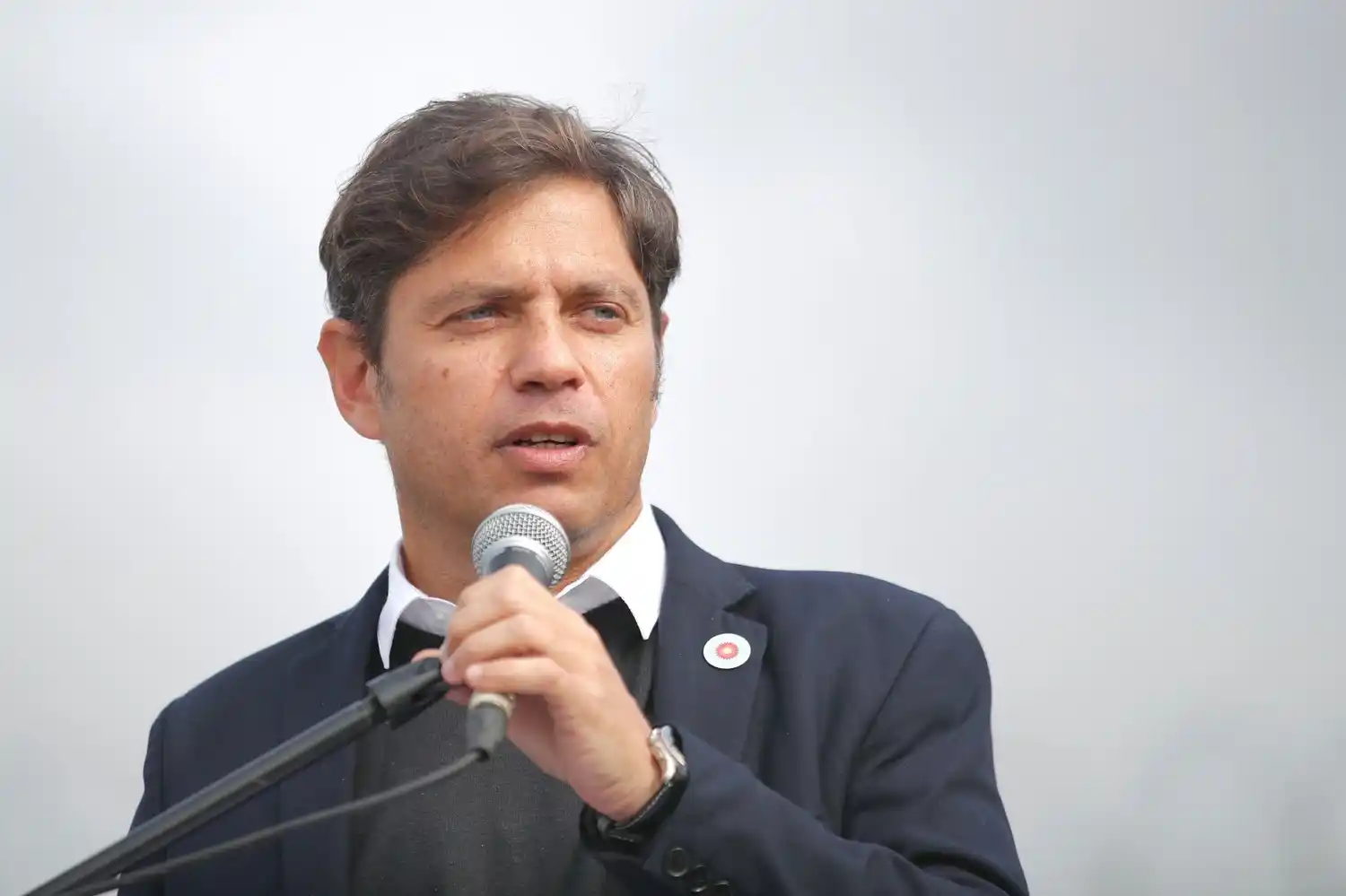 Kicillof furioso con el multimedio de Grupo Clarín.