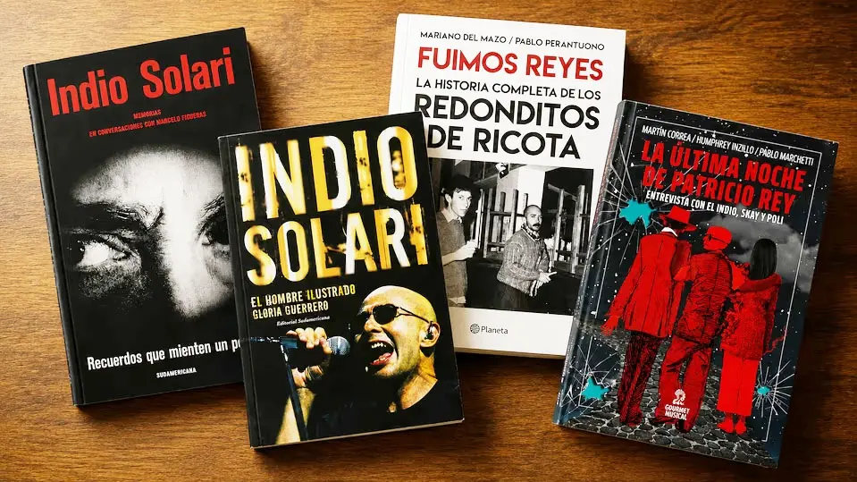 Cuatro libros esenciales para entender la leyenda de Los Redondos y el universo del Indio Solari