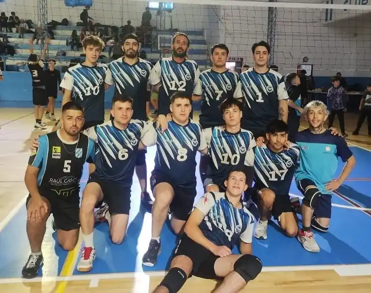La Primera y el Sub16 del vóley masculino del club de Pelota juega los playoffs