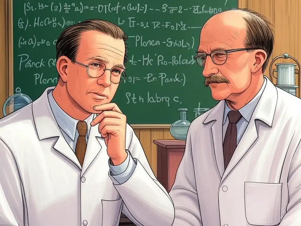 Werner Heisenberg y Max Planck son dos de los grandes nombres vinculados con la física cuántica.