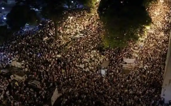 "Rosario sangra": en multitudinaria marcha pidieron seguridad