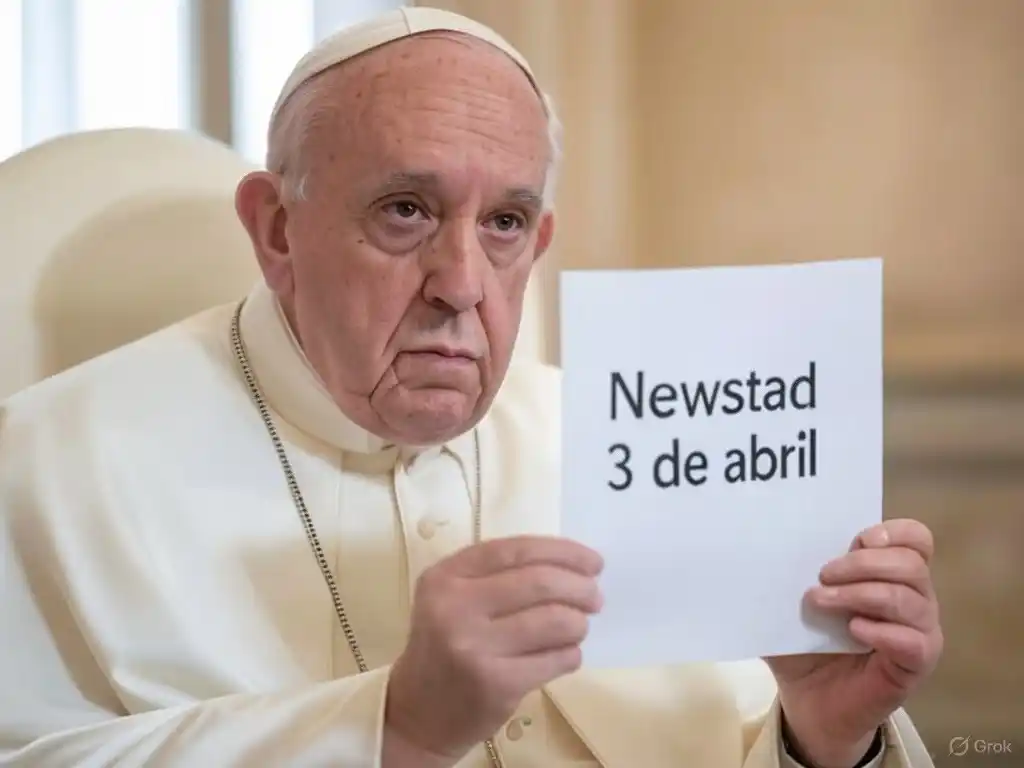 Santoral. Francisco, leyendo el Santoral del 3 de abril.