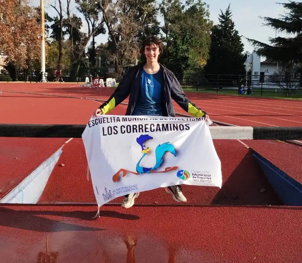 Ayrton Sanguinetti fue séptimo en el Nacional U20