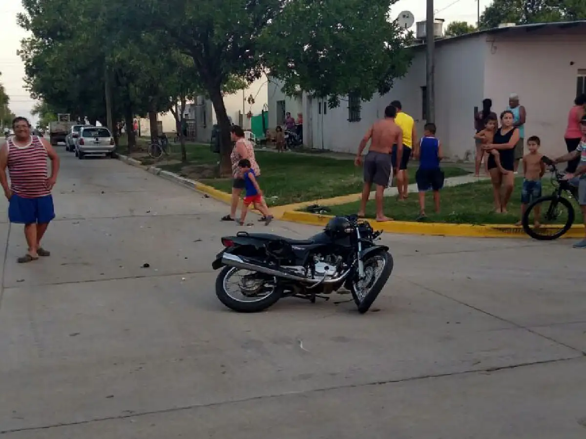 Motociclista herido de gravedad en Brinkmann 