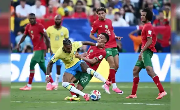 Brasil y Marruecos igualaron 1-1

Foto: Redes