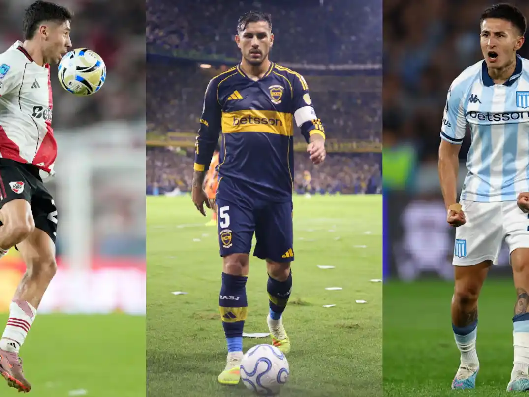 Los futbolistas del fútbol argentino que están en la prelista de Lionel Scaloni. Foto: AP / EFE / Reuters