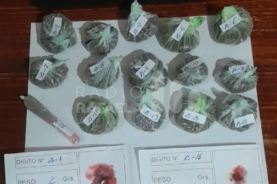 A las vueltas por el hospital “Dr. Jaime Ferré” con 15 envoltorios de marihuana