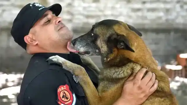 Baloo con los Bomberos de Rosario