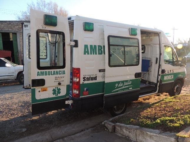 9 de Julio: Battistella entregó ambulancia a Centro de Atención Primaria