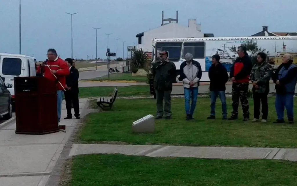Emotivo homenaje a 37 años del hundimiento del Crucero Belgrano