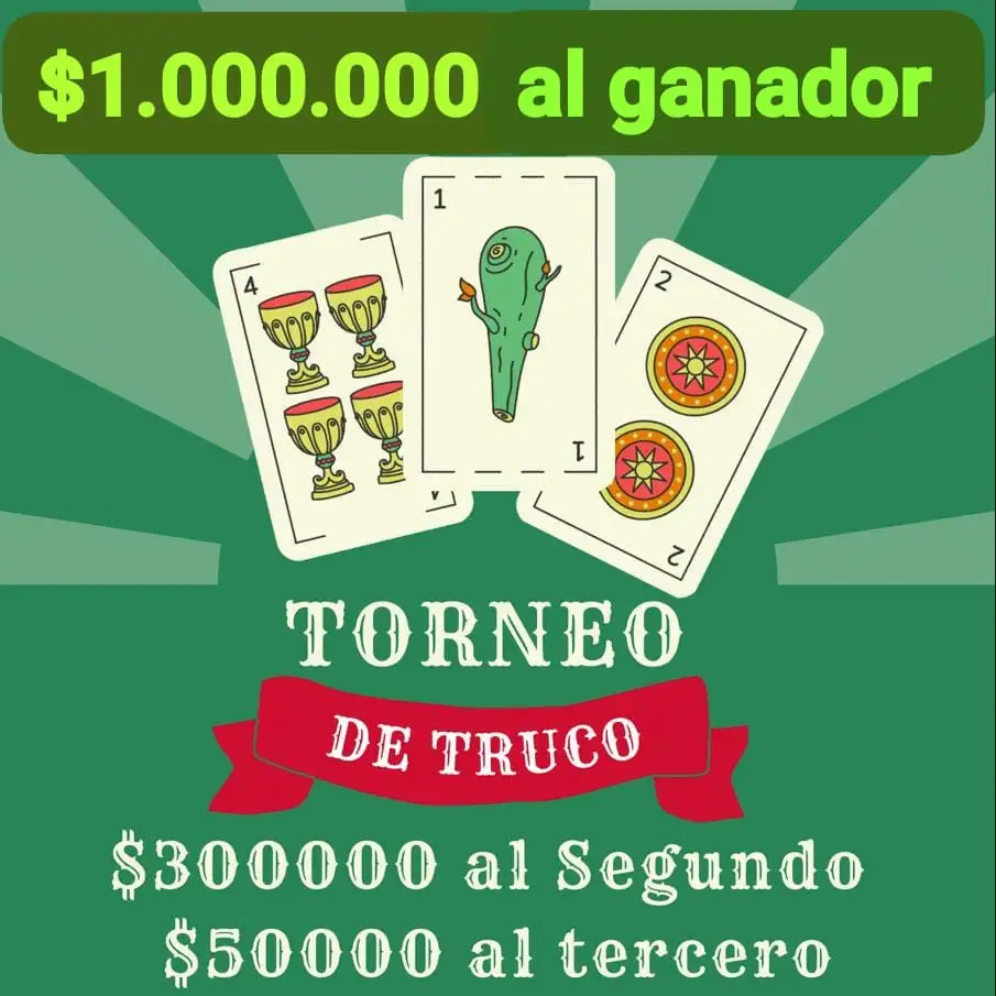 Gran Torneo de Truco en el Jockey Club Gualeguay: un millón de pesos para el ganador