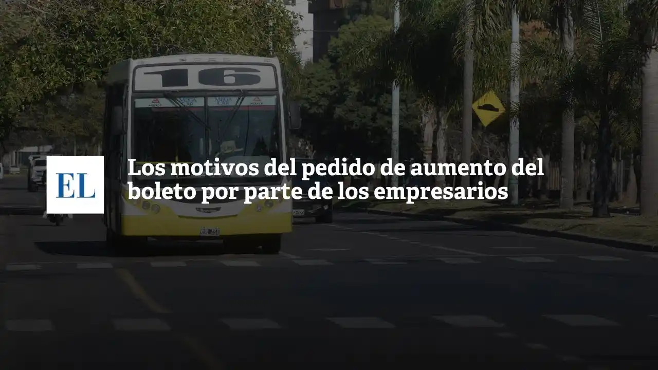 Los motivos del pedido de aumento del boleto por parte de los empresarios
