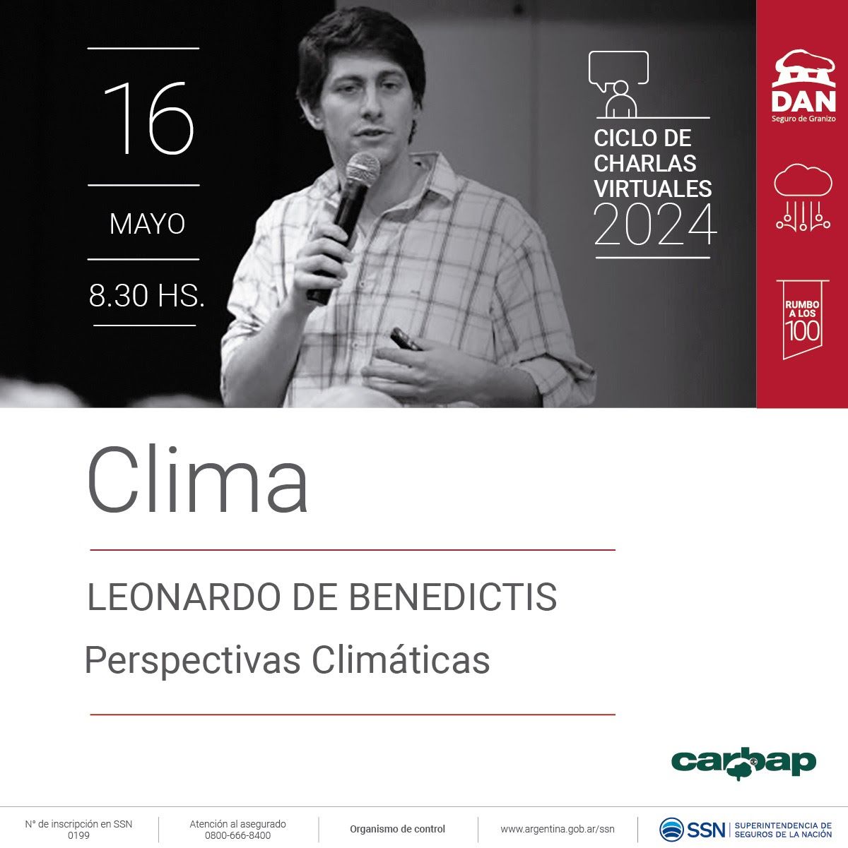 Leo de Benedictis analiza el escenario climático