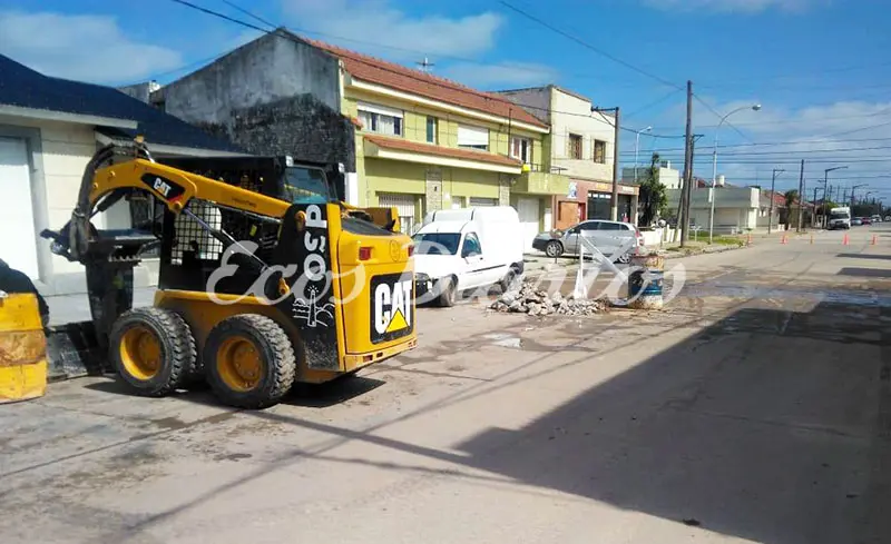 Reparación de pérdidas de agua en distintos barrios