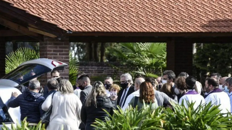 Último adiós a Mario Meoni: Alberto Fernández participó de la despedida íntima