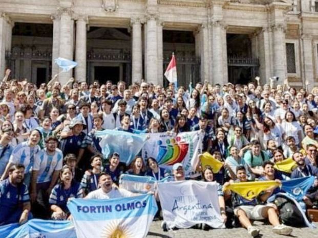 Jóvenes argentinos vivieron los primeros días del Jubileo en Roma
