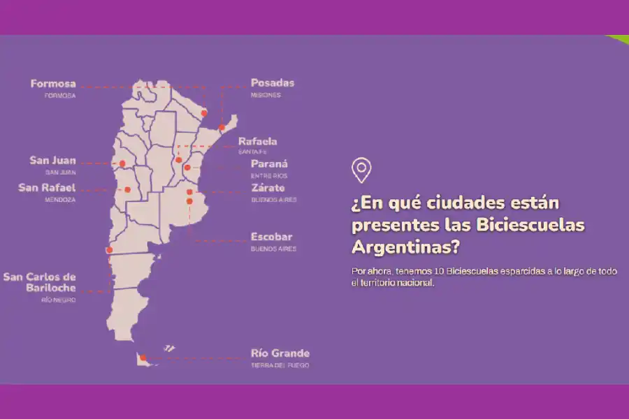 Las ciudades en las que está presente el Programa