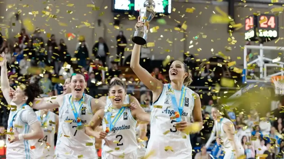 Argentina se consagró bicampeona sudamericana de básquet femenino