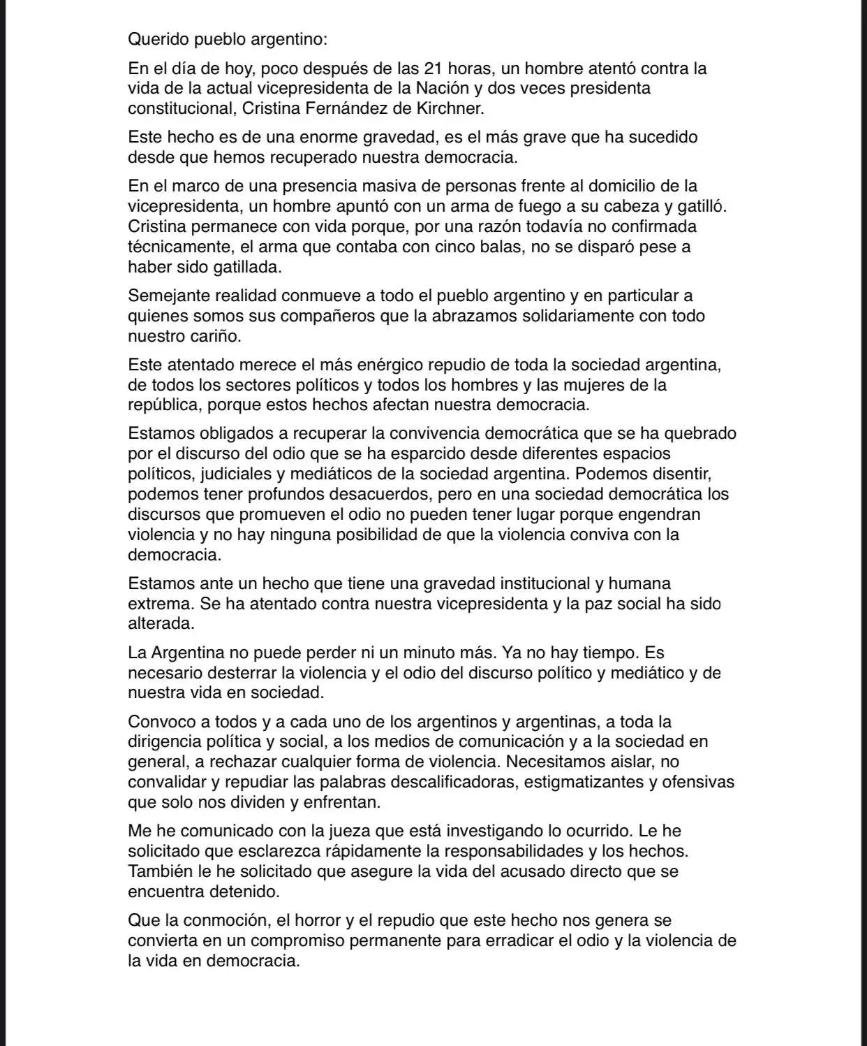 DISCURSO