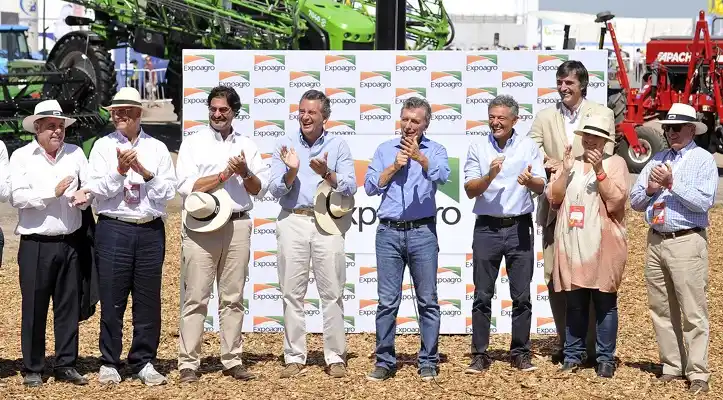 En Expoagro, Macri a los productores agropecuarios: "No están solos"