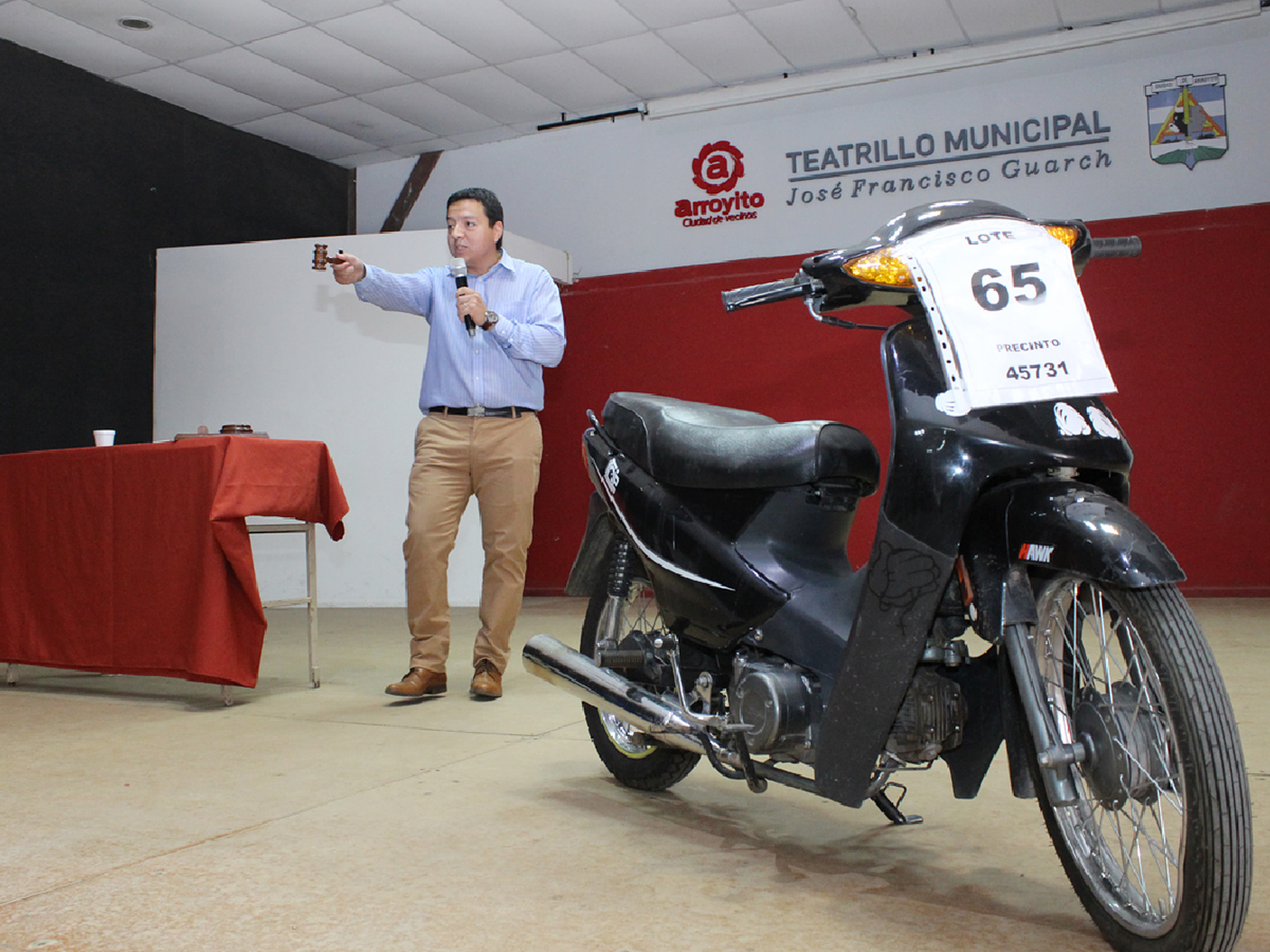 En Arroyito realizarán el cuarto remate de motos